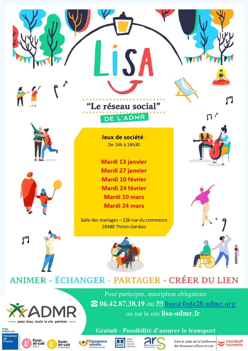 LISA Le réseau social de l'ADMR