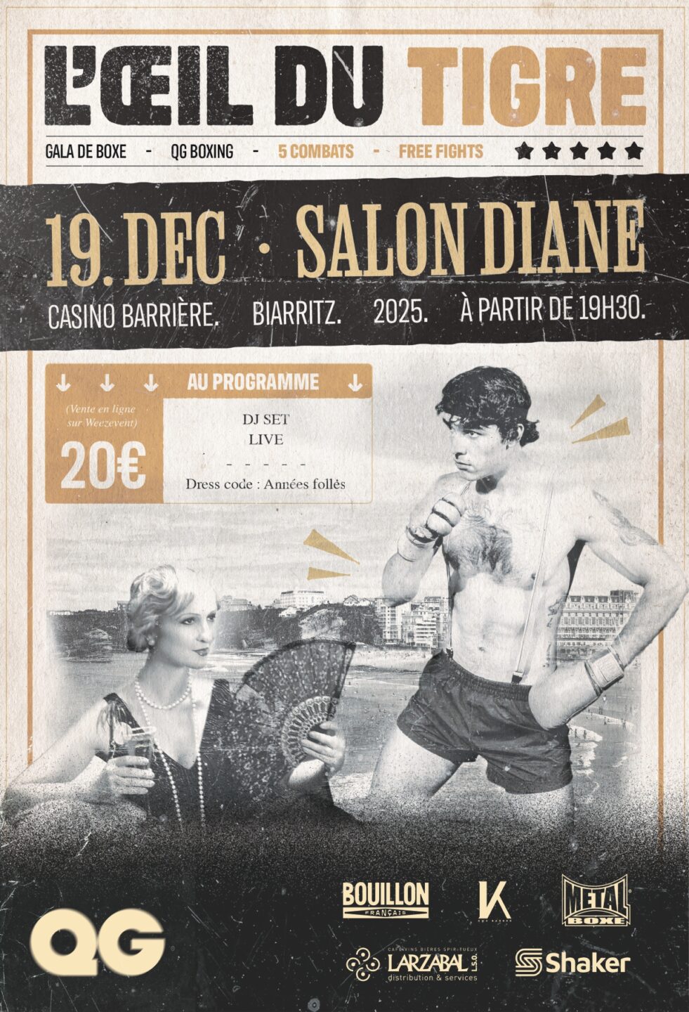 L'Oeil du tigre Gala de boxe