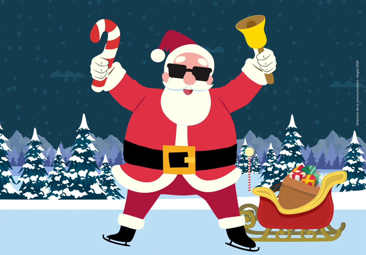 Magie de Noël à la patinoire