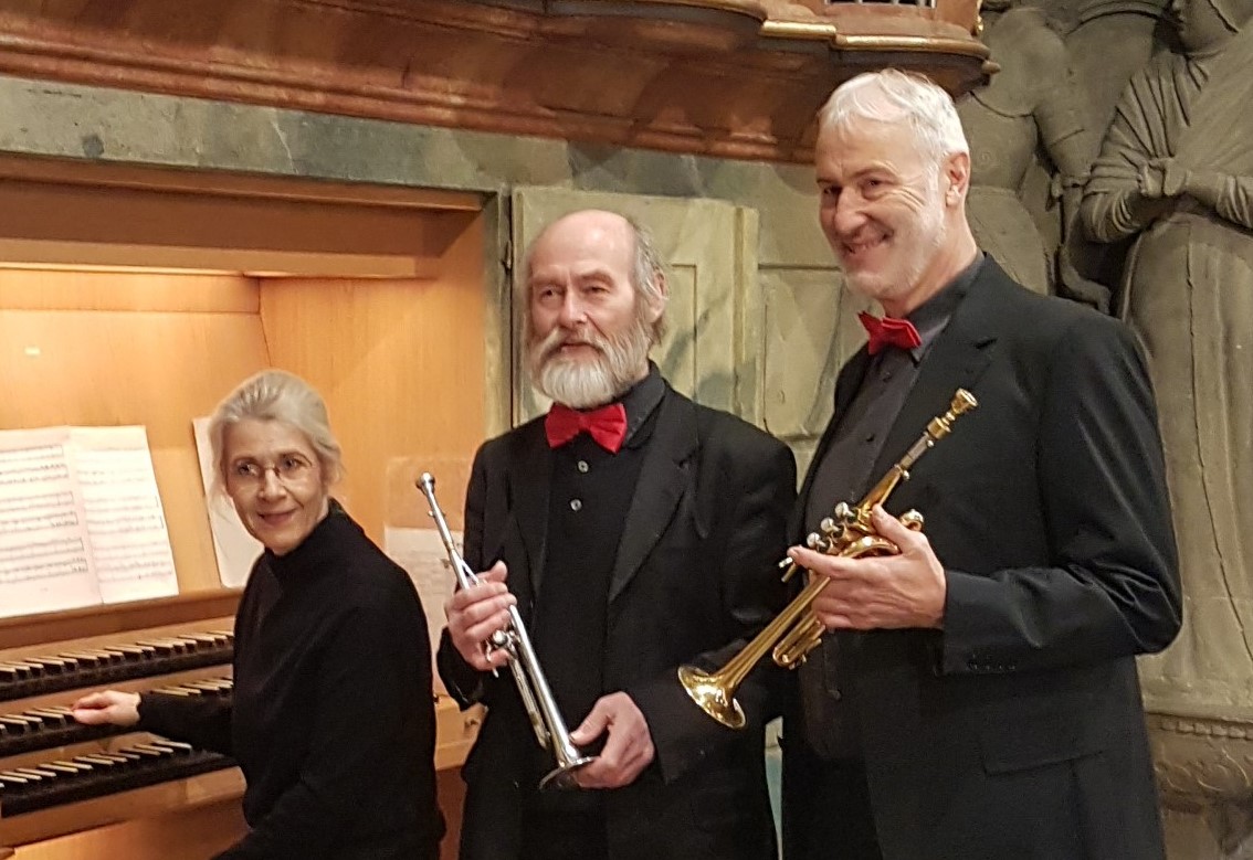 Mai musical de Meursault Concert Trio con trombe Musique festive pour orgue et trompettes