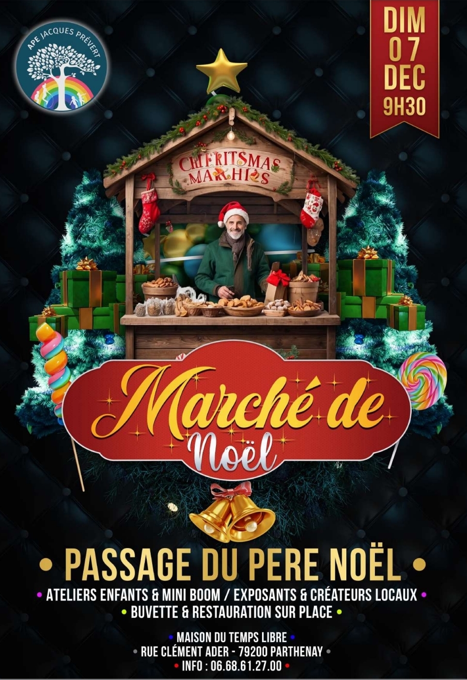 Marché de Noël APE Jacques Prévert