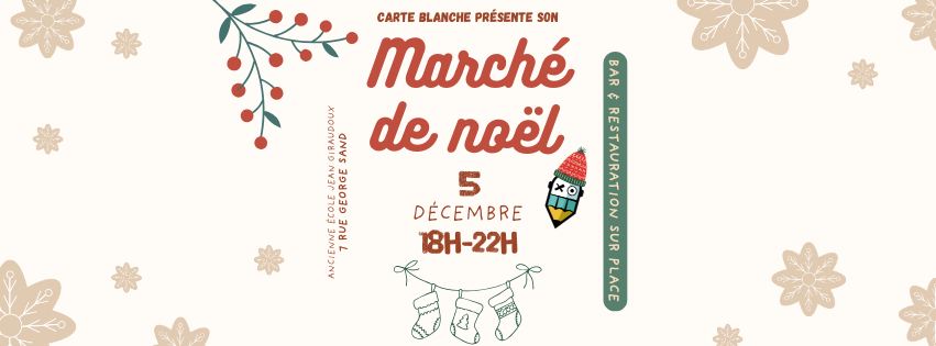 Marché de Noël de Carte Blanche