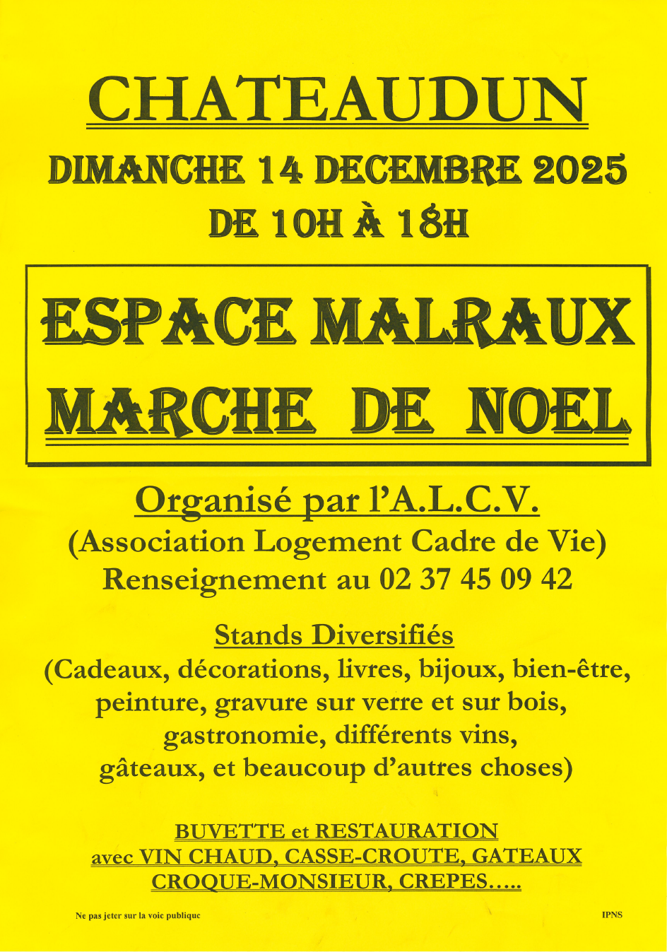Marché de Noël de l'ALCV