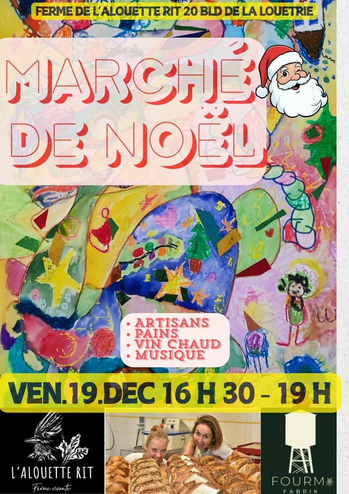 Marché de Noël de l'Alouette rit Ferme de l'Alouette rit