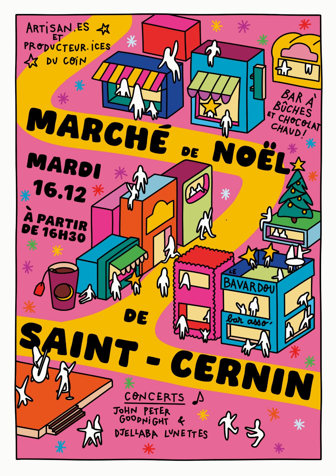 Marché de Noël de Saint-Cernin Le Bourg Les Pechs du Vers 2025-12-16 Marché de Noël de Saint-Cernin
