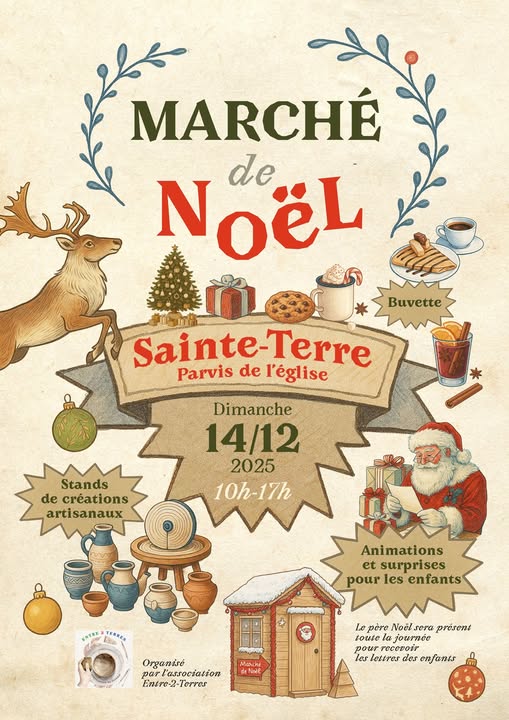 Marché de Noël de Sainte-Terre