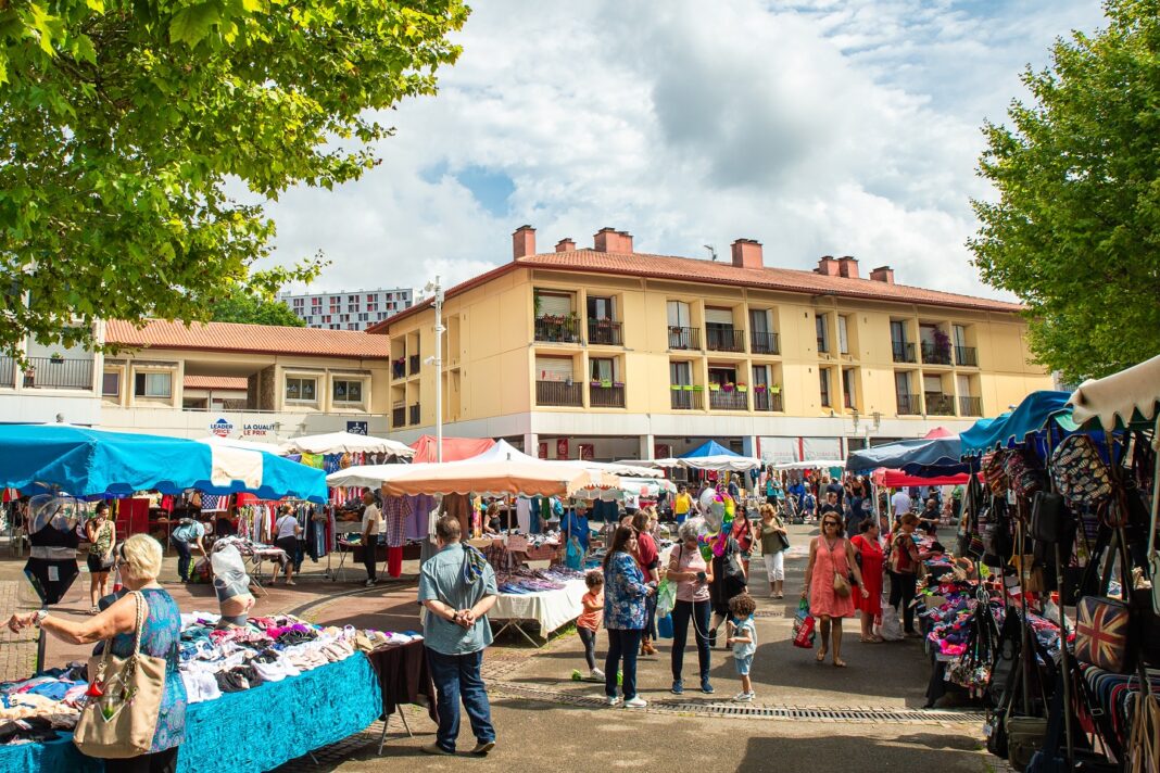 Marché de quartier Place des gascons  Bayonne