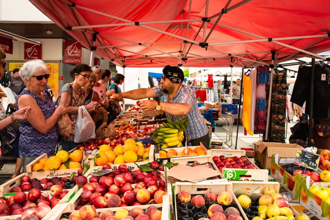 Marché de quartier Place des gascons  Bayonne