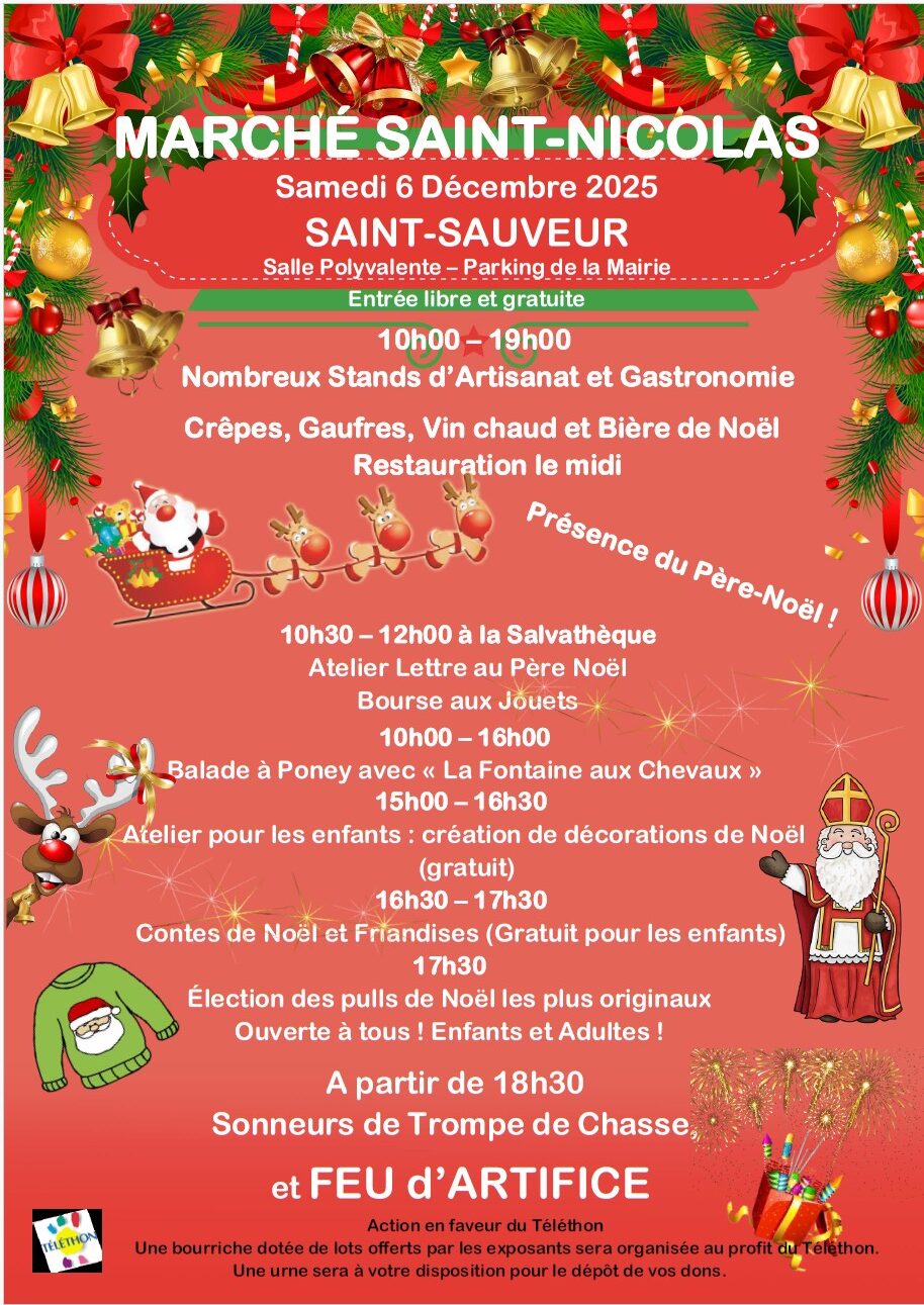 Marché Saint-Nicolas de Saint-Sauveur