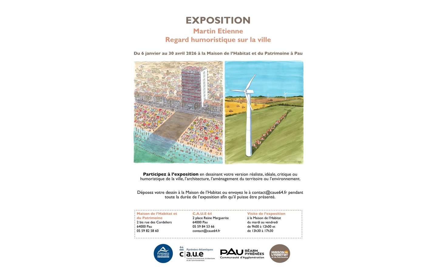 Martin Etienne Regards humoristiques sur la ville