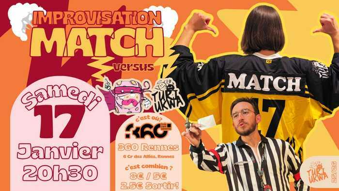 Match d'impro le 360 Rennes