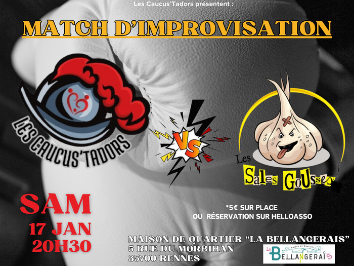 Match d'improvisation Maison de quartier La Bellangerais Rennes