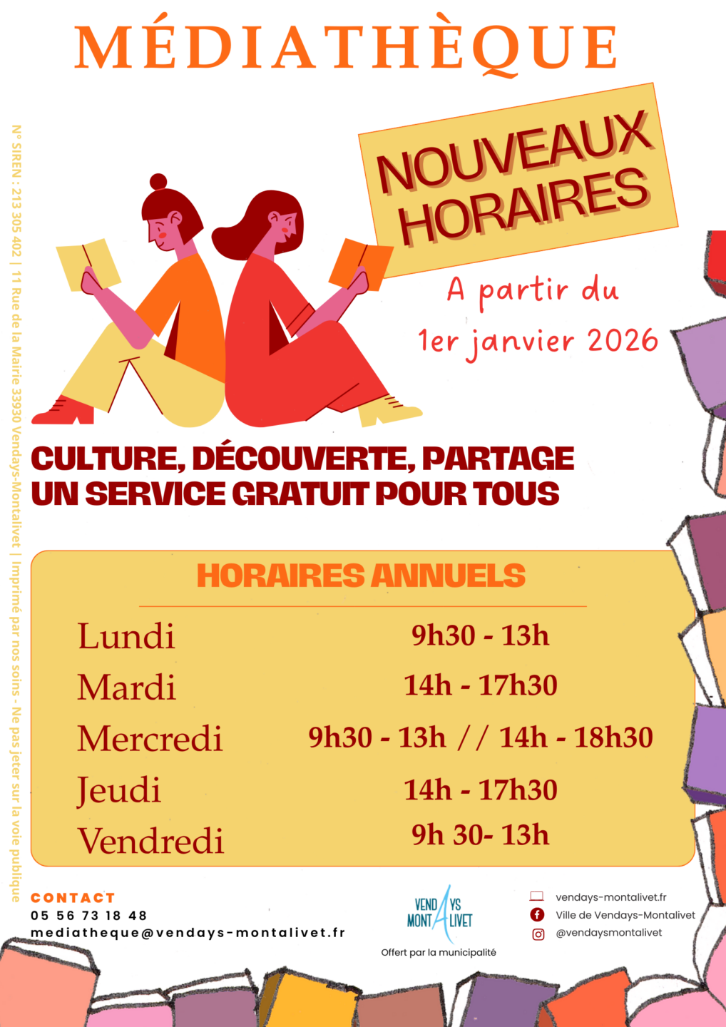 Médiathèque Vendays