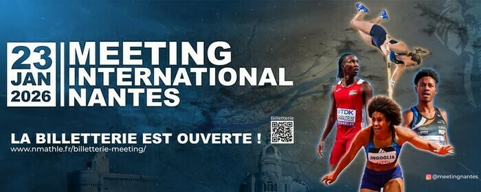 Meeting International de Nantes - Athlétisme indoor Stadium Métropolitain Pierre Quinon