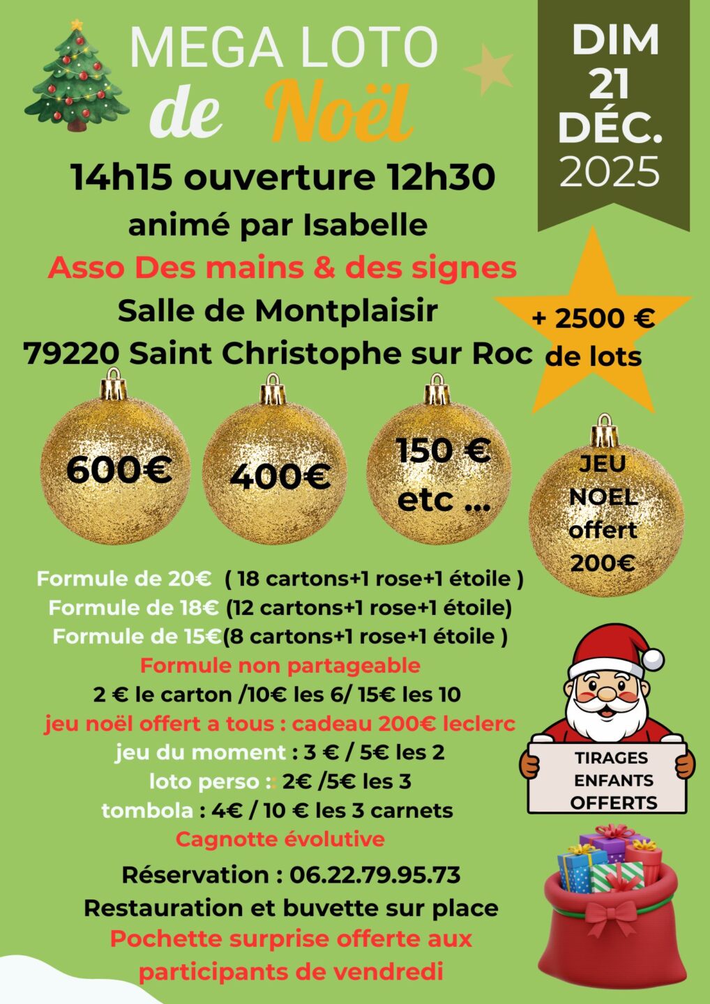 Méga Loto de Noël