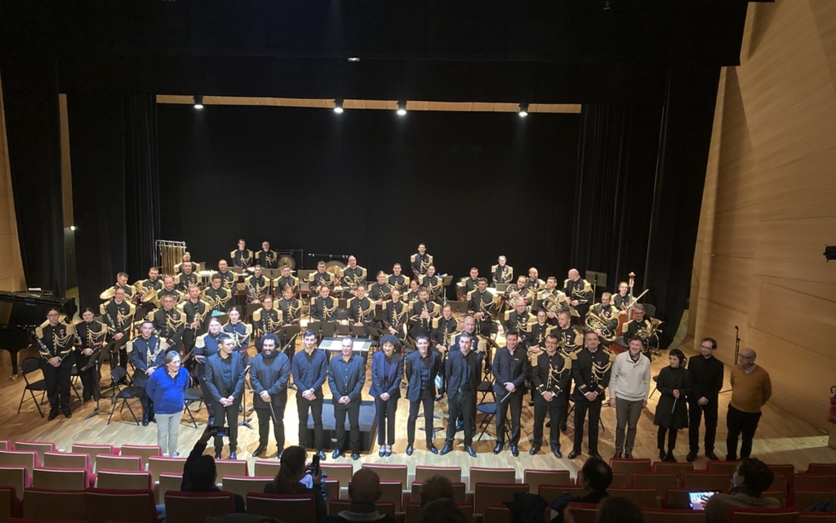 Musique des sapeurs pompiers de Paris Conservatoire Municipal Claude Debussy  PARIS