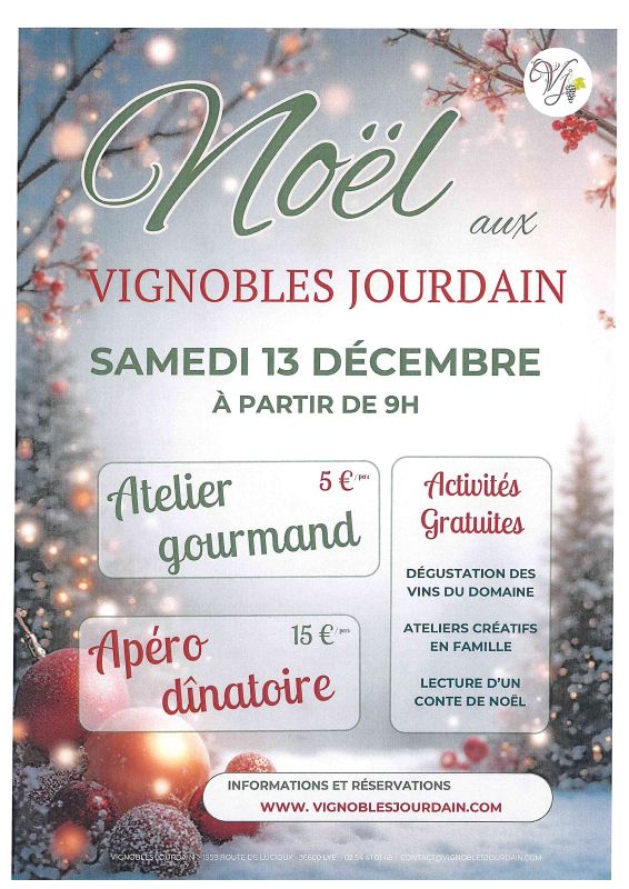Noël aux Vignobles Jourdain