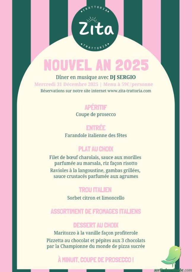 Nouvel An 2025 au Zita de Romilly-sur-Seine