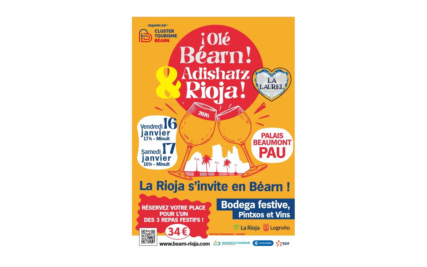 Olé Béarn Adishatz Rioja