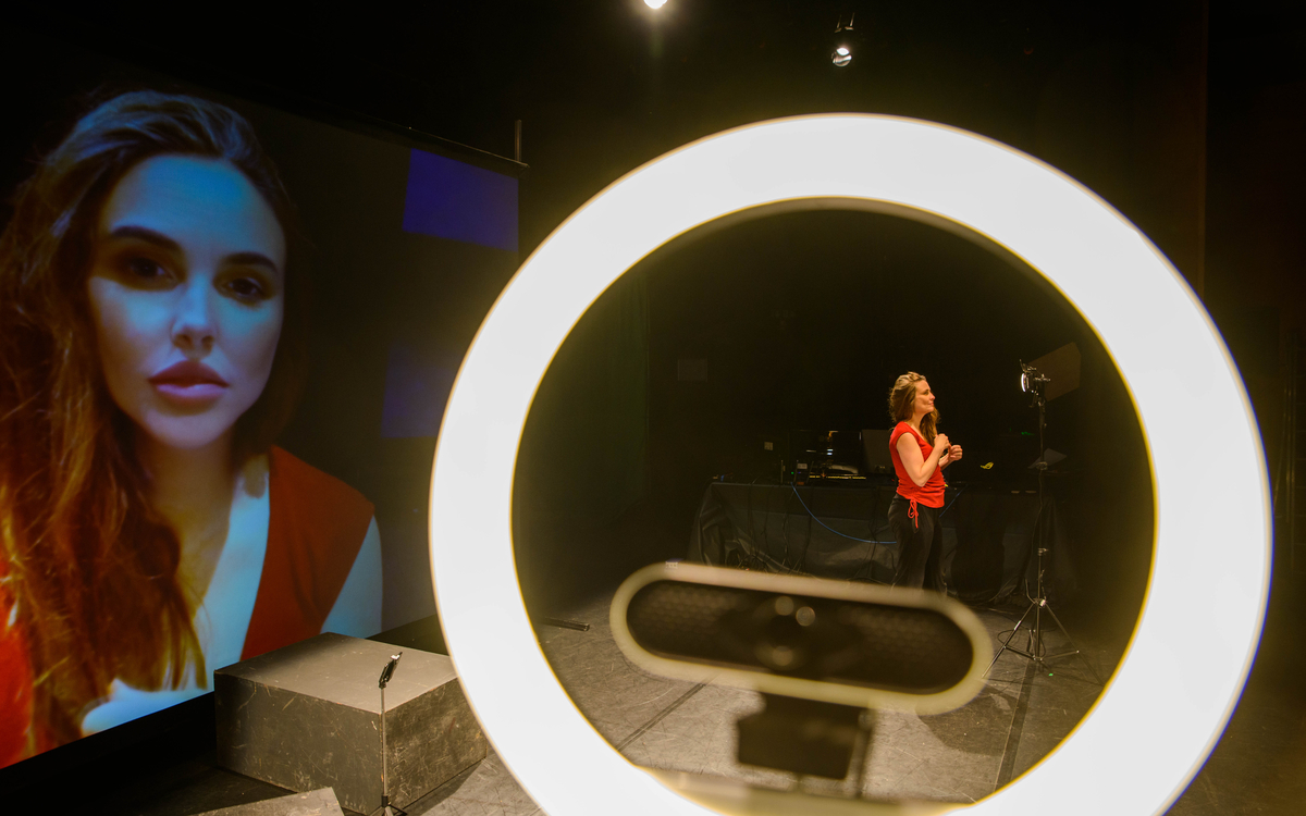 Olivier Collinet & Hélène Arnault À ton image Théâtre de L'étoile du nord Paris