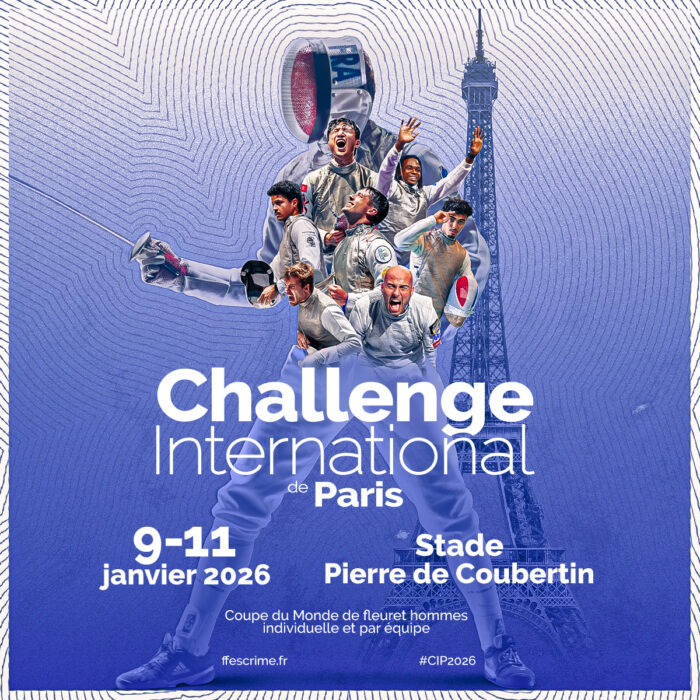 Affiche officielle du Challenge International de Paris 2026.