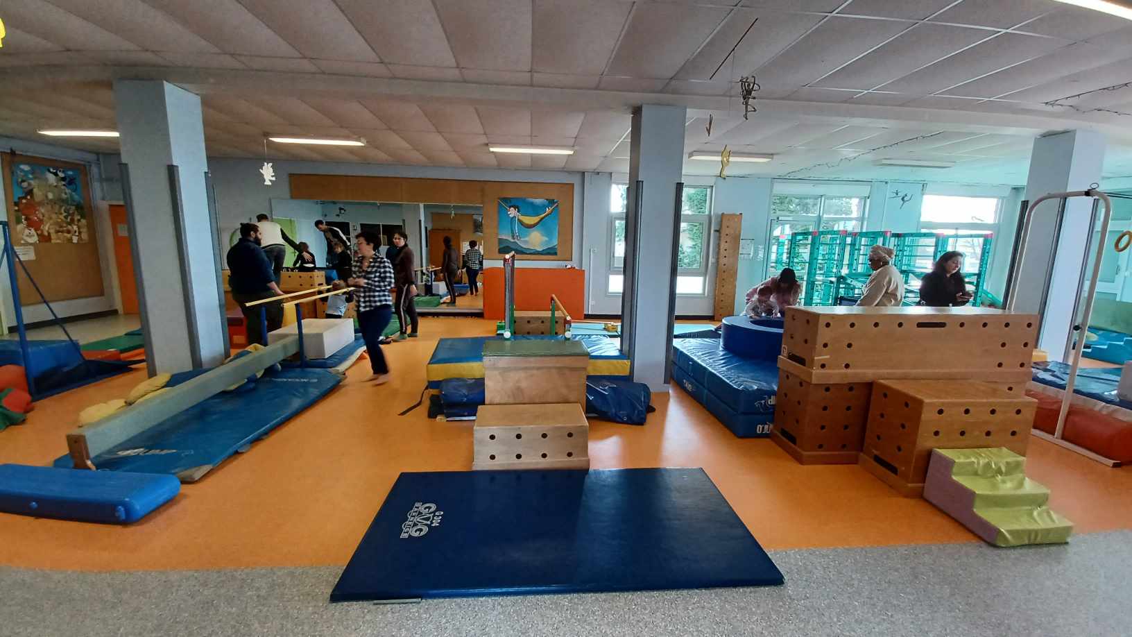 Parcours de motricité gym petit