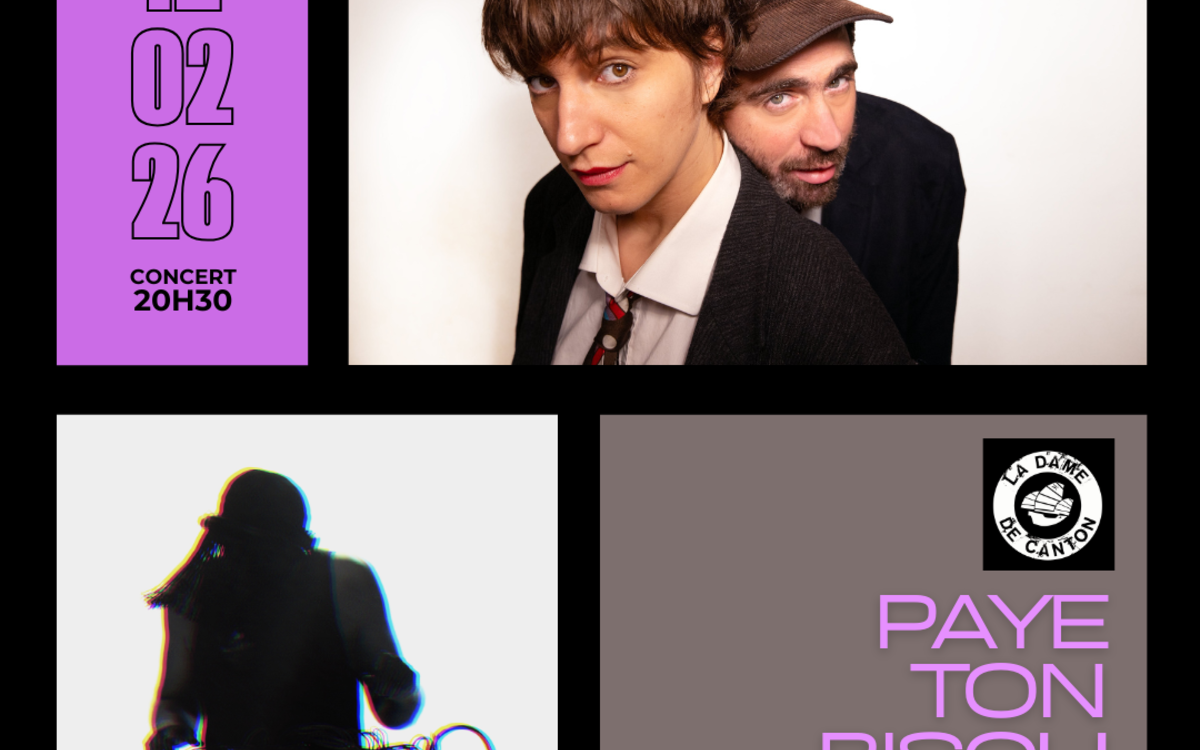 PAYE TON BISOU x LOUDMER La Dame de Canton  Paris