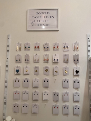Pointe de Sel maroquinerie poisson