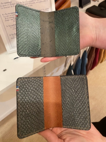 Pointe de Sel maroquinerie poisson