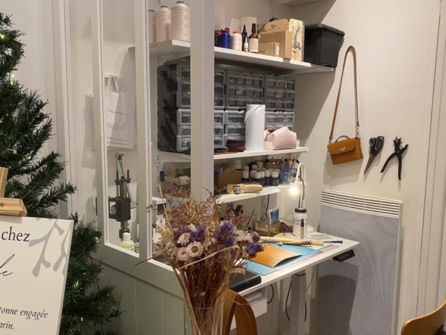 Pointe de Sel maroquinerie poisson