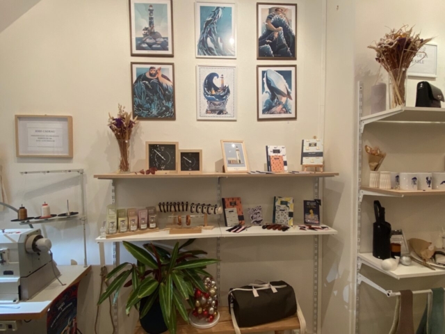 Pointe de Sel maroquinerie poisson