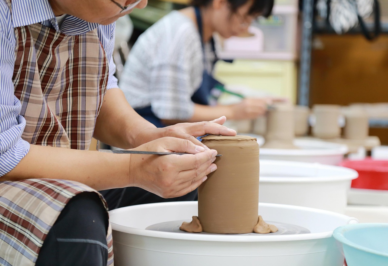 Portes ouvertes à l'atelier Poterie en Folie
