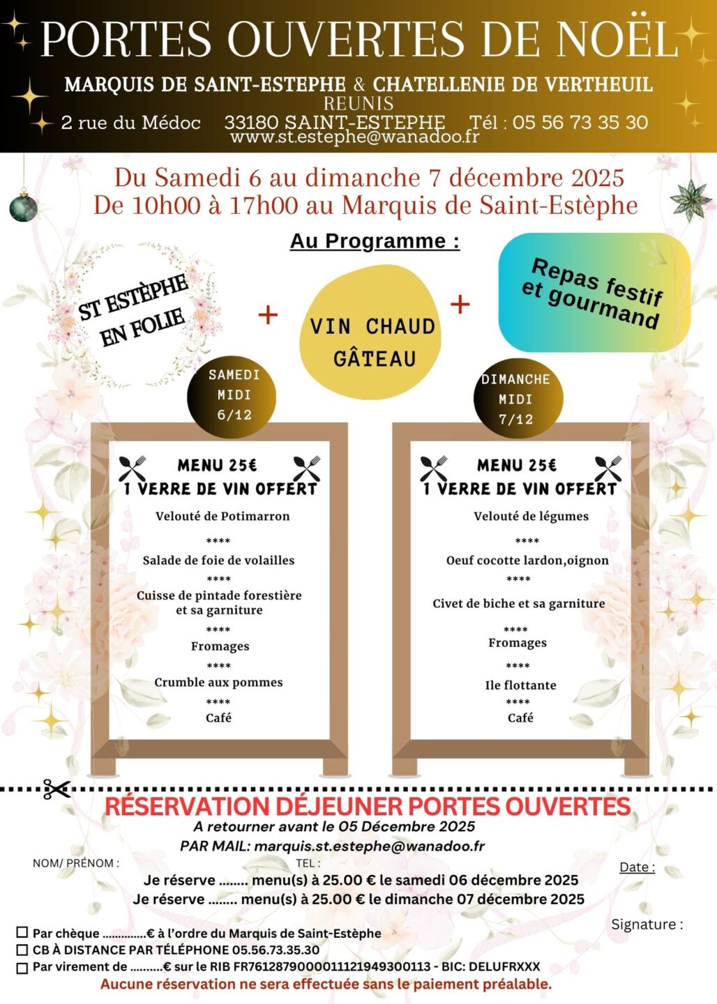 Portes Ouvertes de Noël