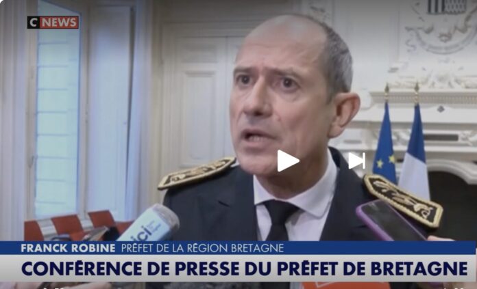 préfet Franck Robine, préfet de Bretagne