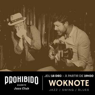 Prohibido Biarritz Jazz Club Woknote