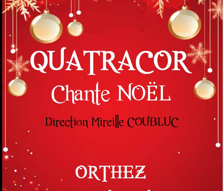 Quatracor chante Noël