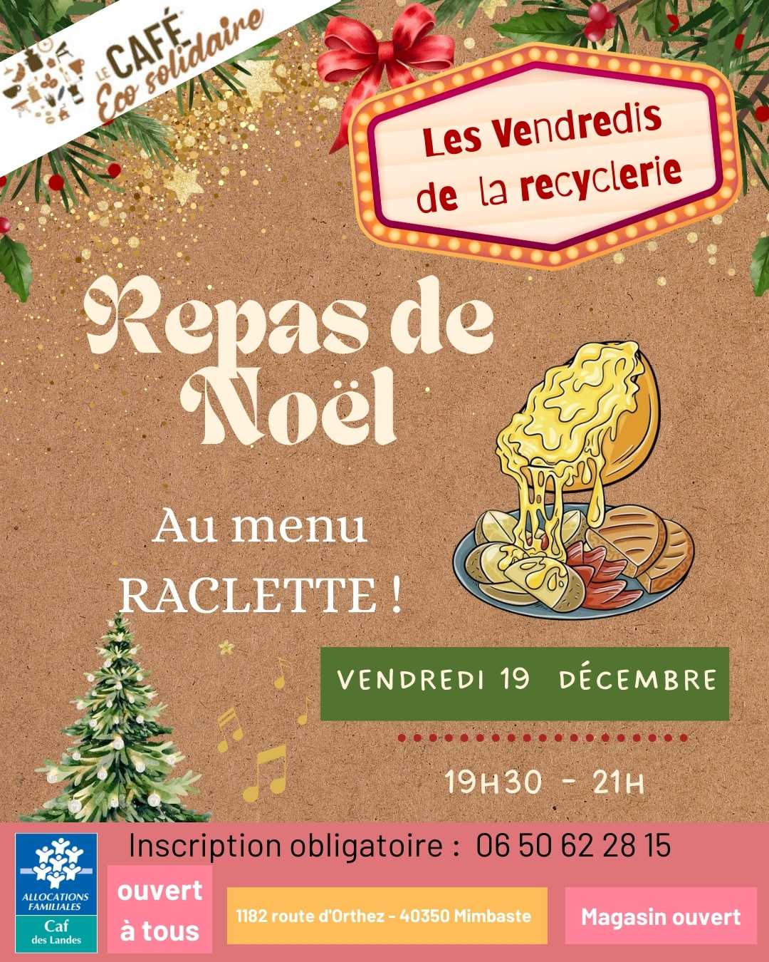 Raclette de Noël