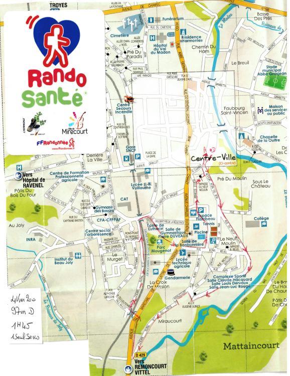 Rando Santé Mirecourt Grand Est