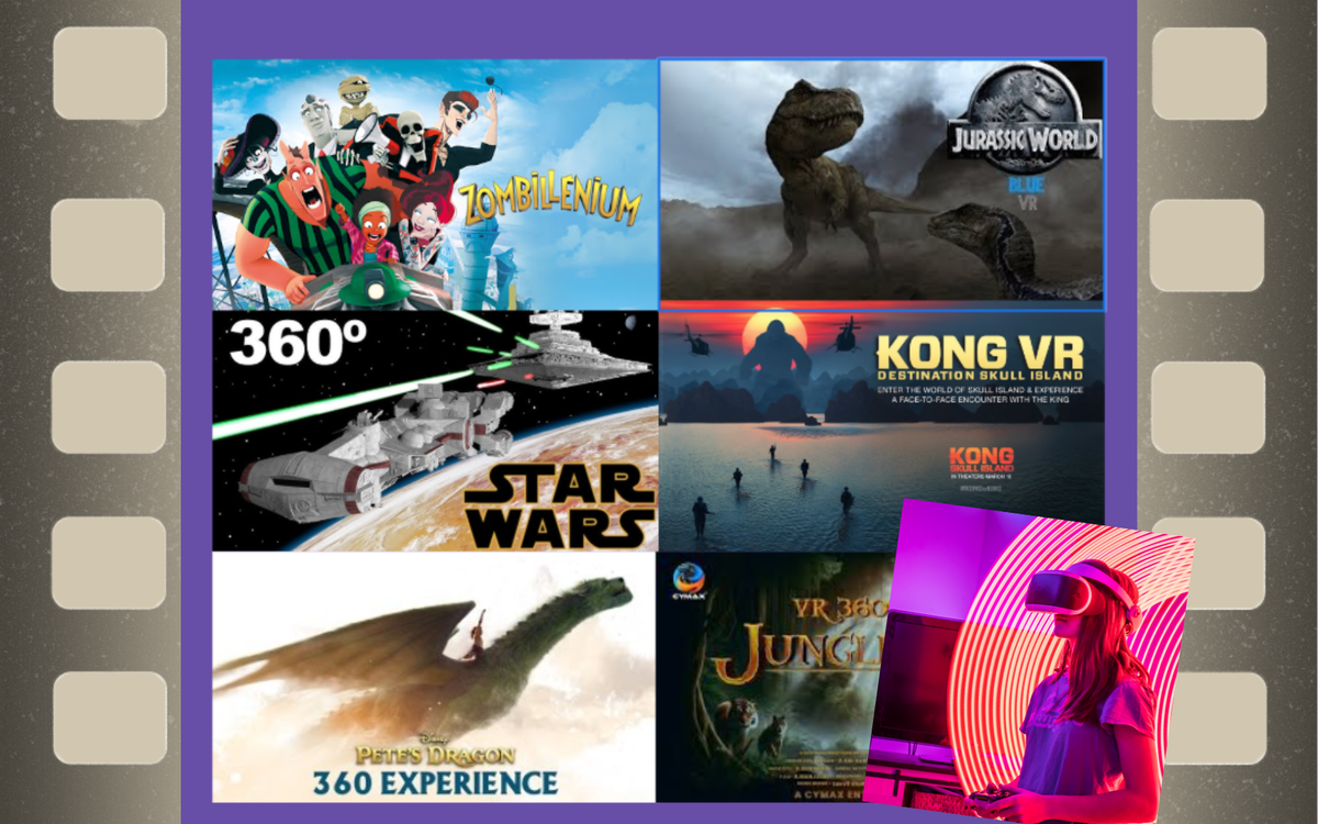 REALITE VIRTUELLE sur le thème du cinema Bibliothèque Vaugirard  Paris