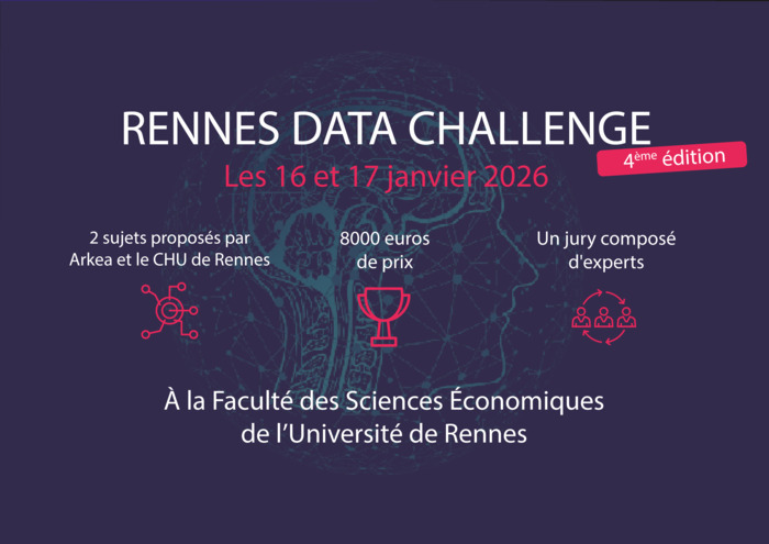 Rennes Data Challenge 2026 Campus Centre - Faculté des Sciences économiques Rennes