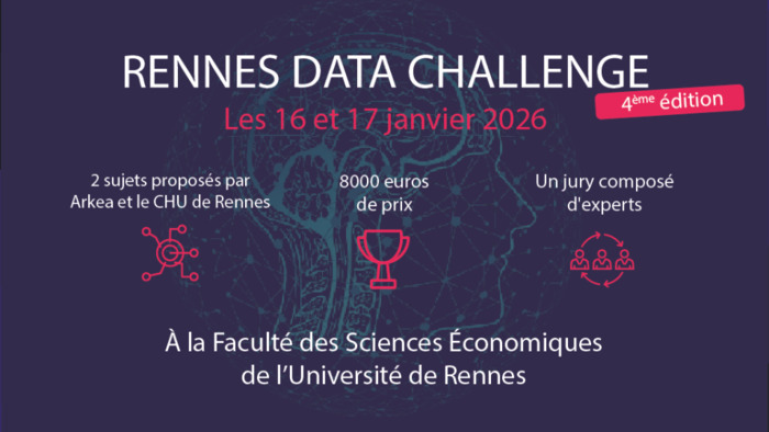 Rennes DATA Challenge 2026 Campus Centre - Faculté des Sciences économiques Rennes
