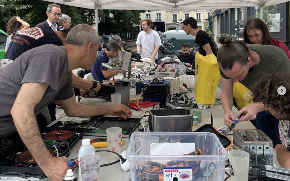 Repair café Maison de la Vie Associative et Citoyenne du 11e arrondissement  PARIS