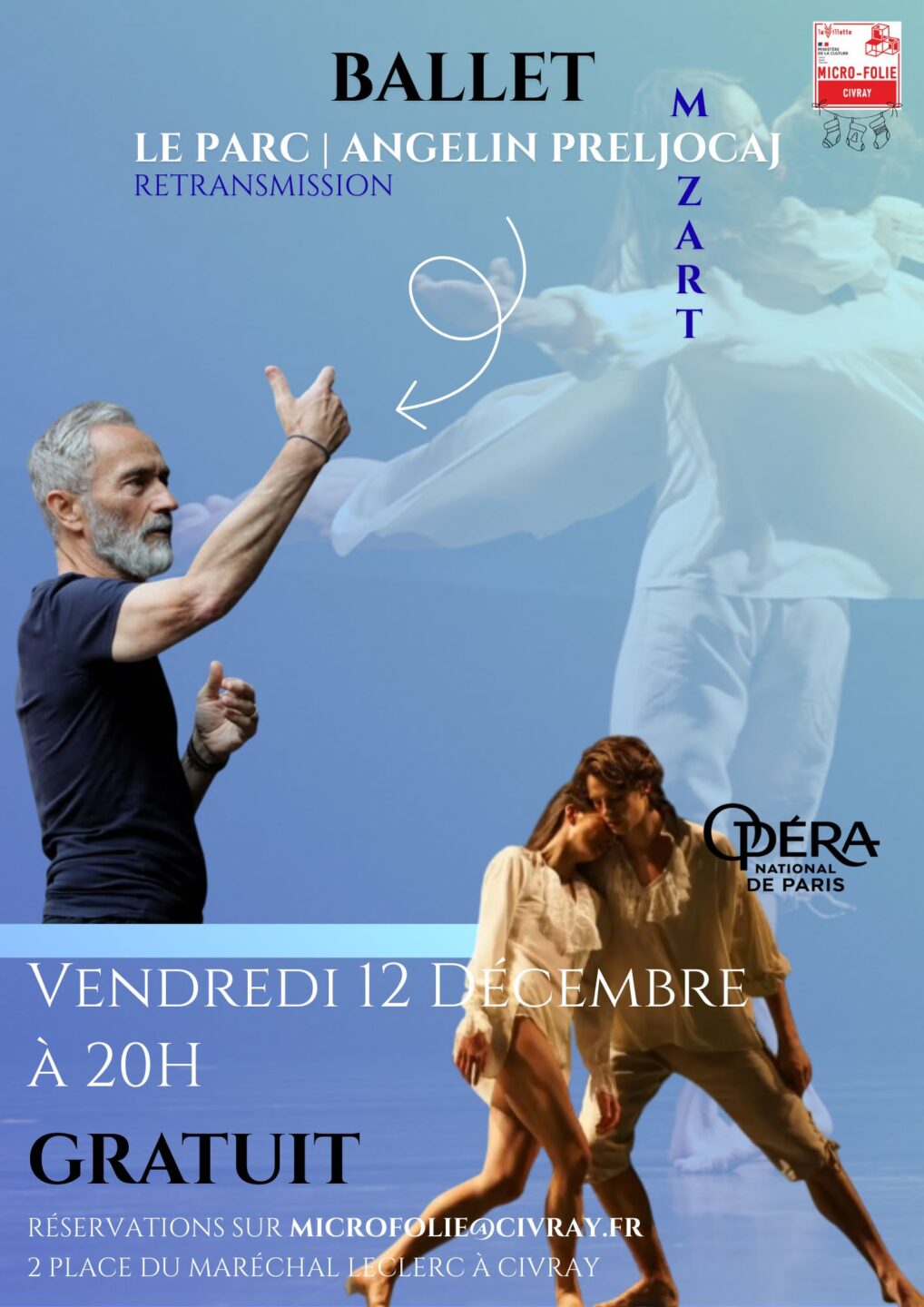 Retransmission du ballet Le Parc