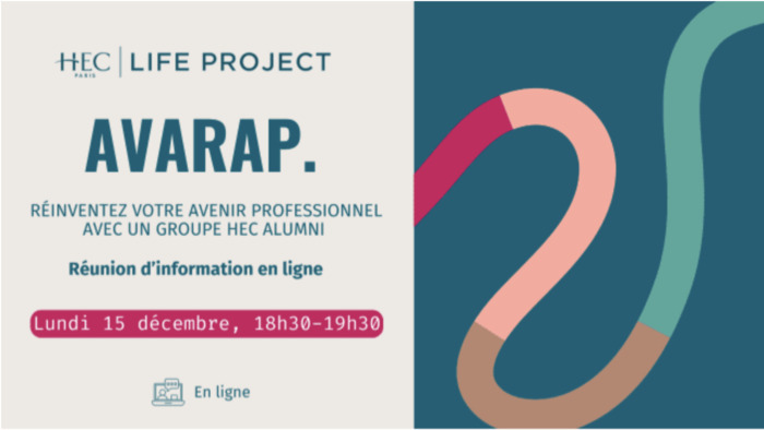 Réunion d'Information Avarap HEC Alumni Paris