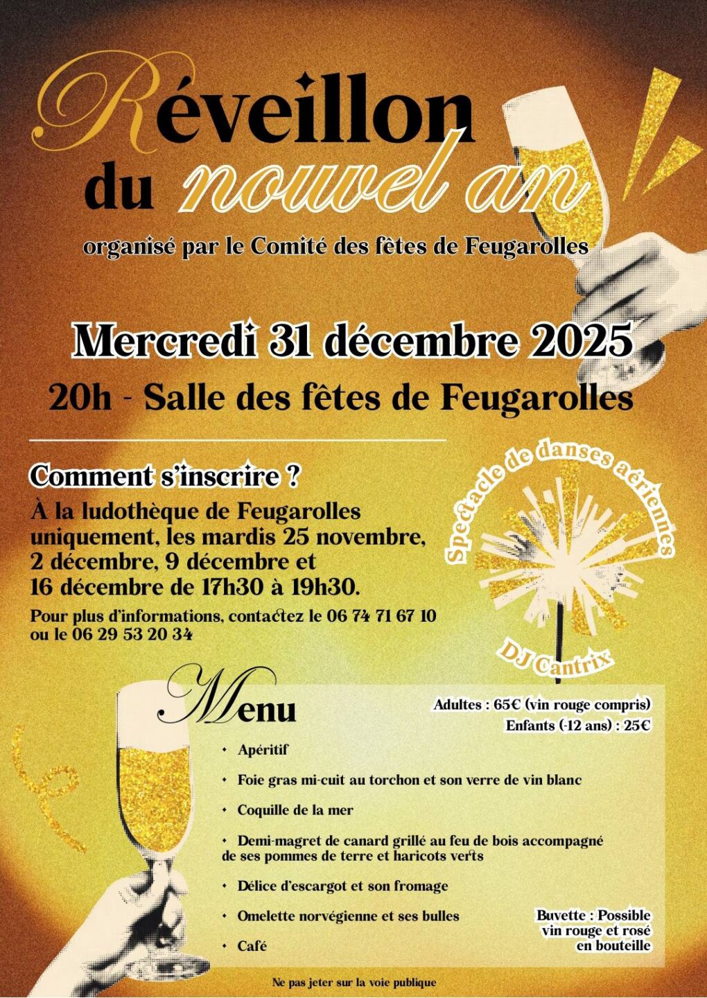 Réveillon à Feugarolles