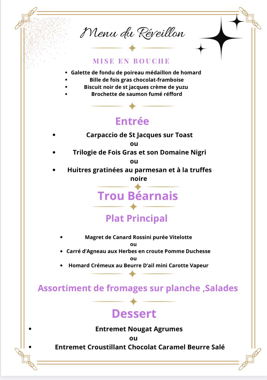 Réveillon au Family's