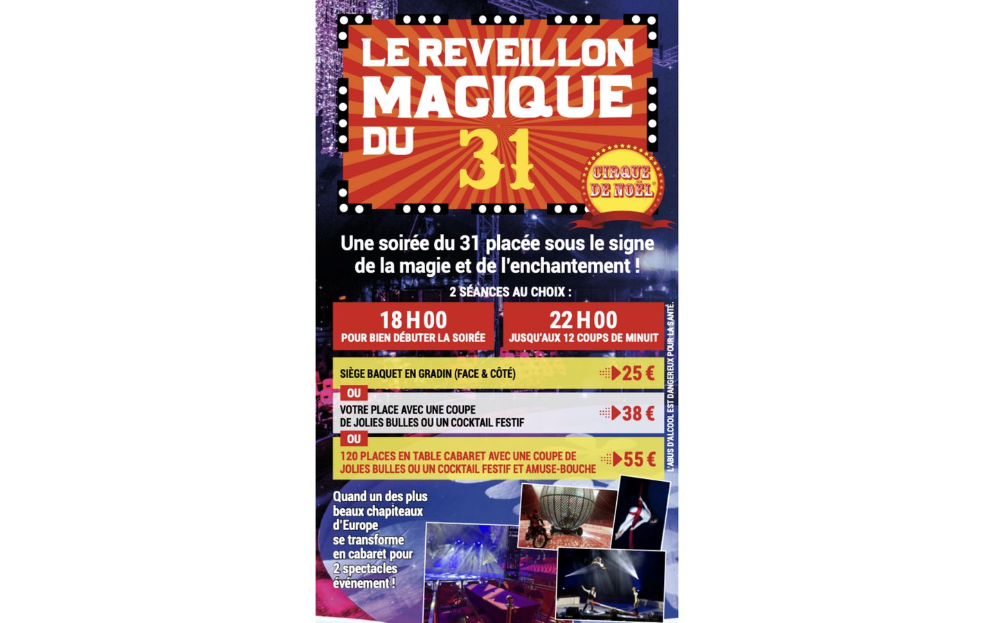 Réveillon magique du 31