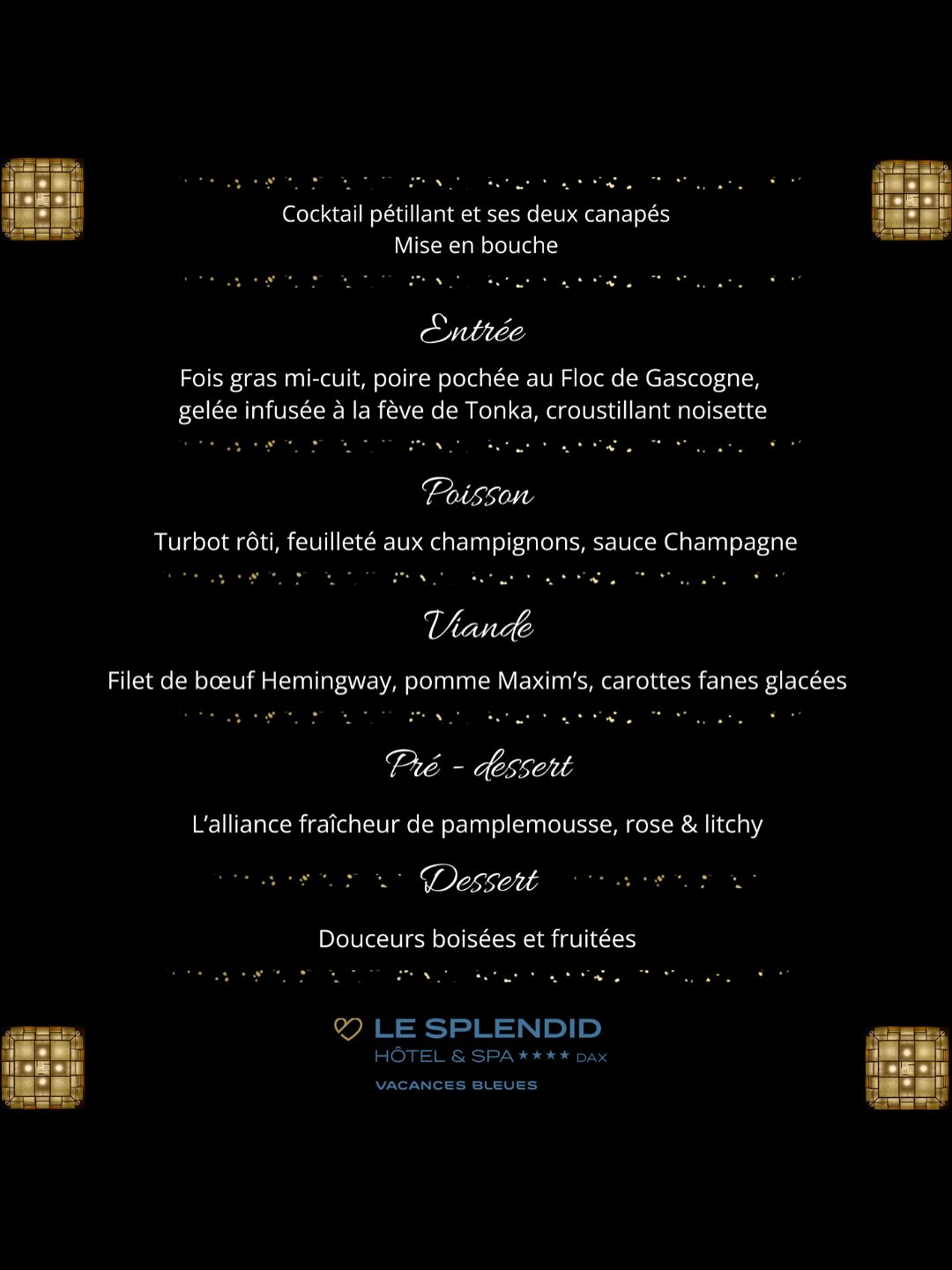 Réveillon Saint Sylvestre