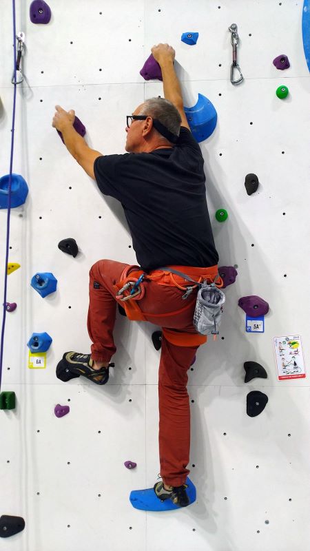 Séance gratuite découverte de l'escalade pour les séniors