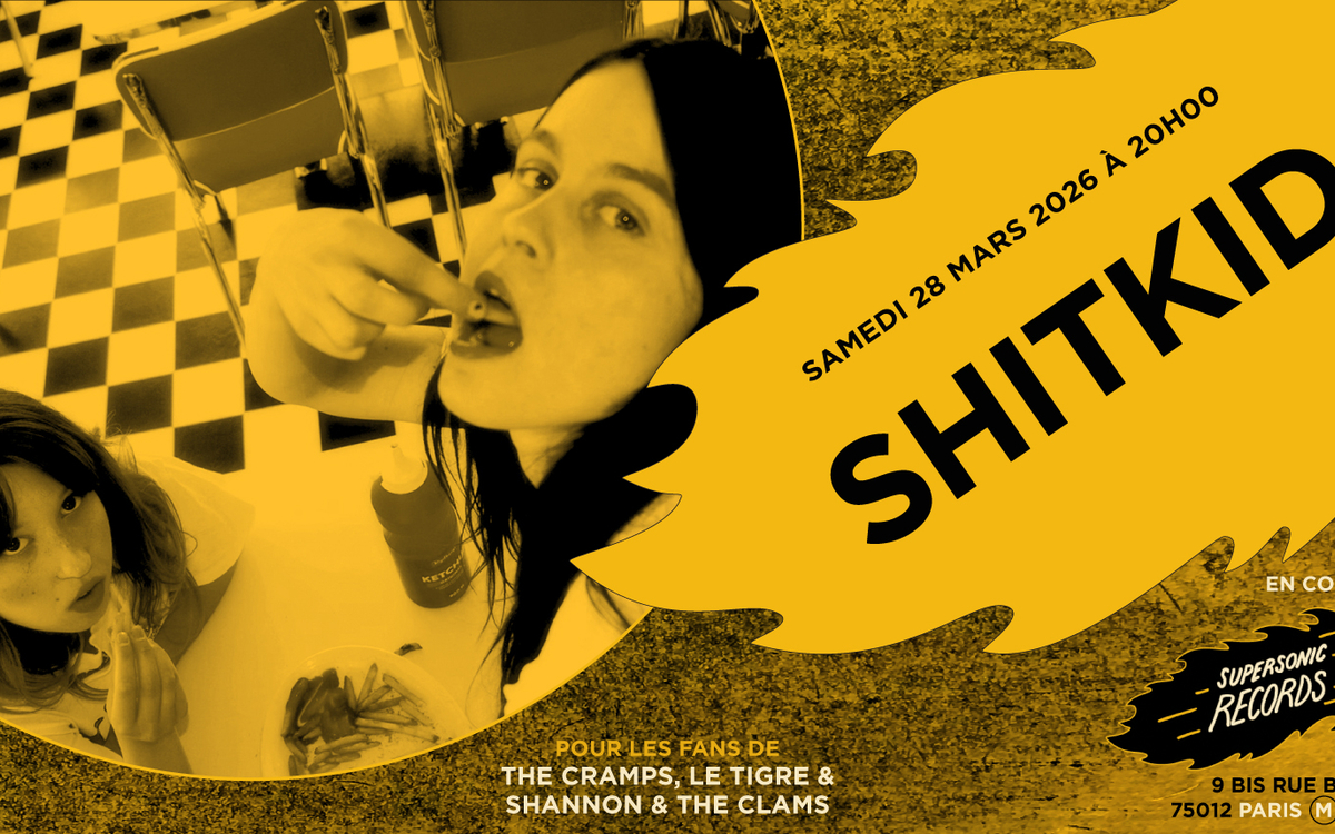 ShitKid en concert (côté Records) Supersonic Records  Paris